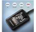 Adaptateur USB 3.2 Axagon ADM2-AM vers M.2 S-ATA/NVMe auto-alimenté