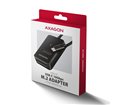 Adaptateur USB-C 3.2 Axagon ADM2-CM vers M.2 S-ATA/NVMe auto-alimenté