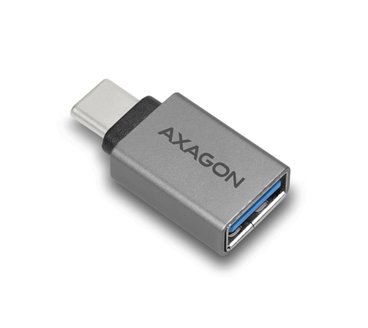 Adaptateur USB-C Axagon vers USB-A M/F (Gris)