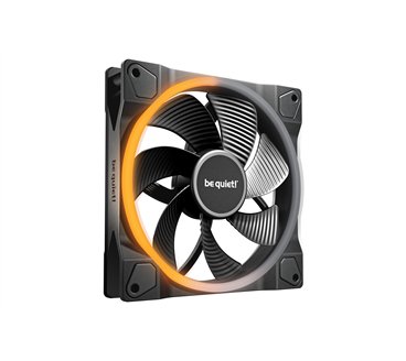be quiet! Light Wings 140 mm PWM Reverse Black | Ventilateur PC ARGB reverse noir