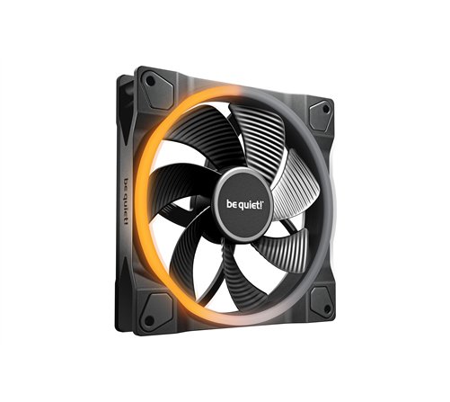 be quiet! Light Wings 140 mm PWM Reverse Black | Ventilateur PC ARGB reverse noir