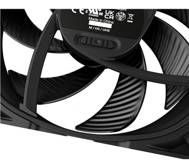 Ventilateur de boitier be quiet! Silent Wings 4 Pro - 12cm (Noir)
