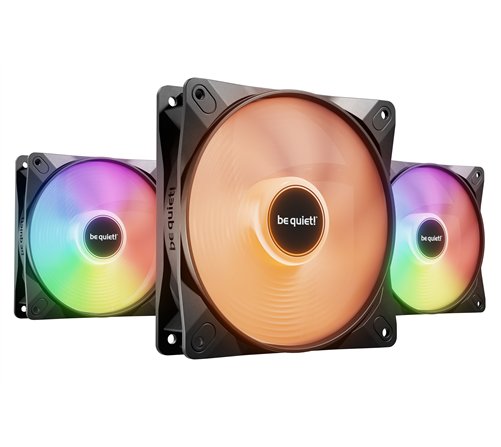 be quiet! Light Wings LX 120 mm PWM | Ventilateur PC ARGB, Pack de 3