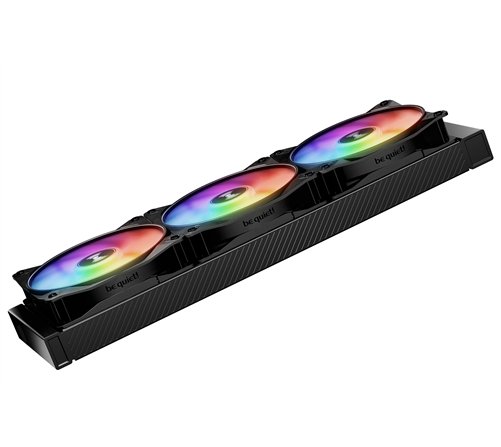 Lot de 3 Ventilateurs de boitier be quiet! Light Wings LX High Speed RGB - 12cm (Noir)