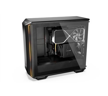 be quiet! Dark Base 701 Noir | Boîtier PC ARGB vitré, Mini ITX / Micro ATX / ATX / E-ATX / XL-ATX, 3 ventilateurs Silent Wings 4