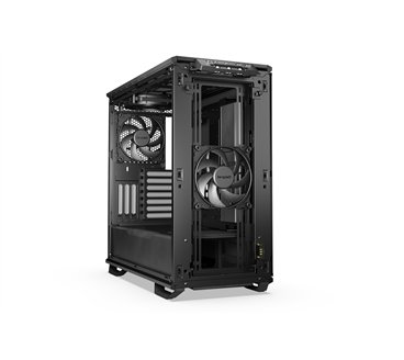 be quiet! Dark Base 701 Noir | Boîtier PC ARGB vitré, Mini ITX / Micro ATX / ATX / E-ATX / XL-ATX, 3 ventilateurs Silent Wings 4