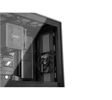be quiet! Dark Base 701 Noir | Boîtier PC ARGB vitré, Mini ITX / Micro ATX / ATX / E-ATX / XL-ATX, 3 ventilateurs Silent Wings 4