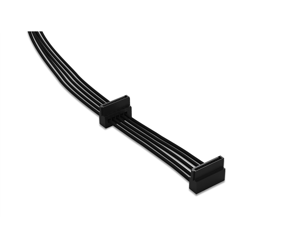 Cable Modulaire be quiet! CS-6720 - 2x S-ATA (Noir)