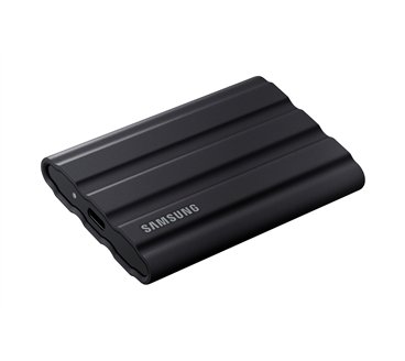 SSD EXT SAMSUNG T7 Shield 1000G Noir USB 3.2 Gen 2 Lecture 1050 Mo/s Ecriture 1000 Mo/s MU-PE1T0S/EU