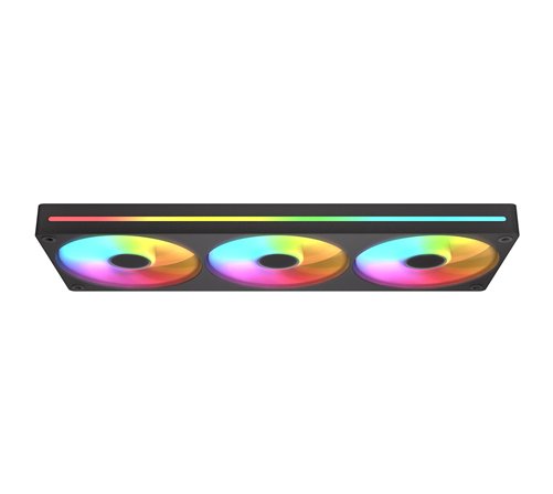 Triple Ventilateur de boitier Cougar Unity RGB  - 360mm (Noir)