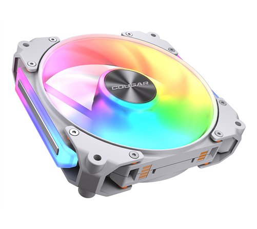 Ventilateur de boitier Cougar Apolar RGB - 12cm (Blanc)