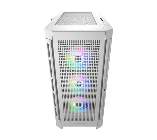 Boitier Moyen Tour E-ATX Cougar DuoFace Pro RGB avec panneaux vitrés (Blanc)