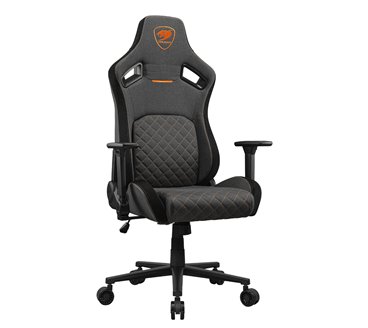 COUGAR CGR-DFF-GRB Siège de jeu sur PC Siège capitonné Noir, Or