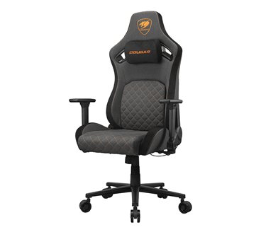 COUGAR CGR-DFF-GRB Siège de jeu sur PC Siège capitonné Noir, Or