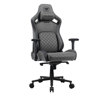 COUGAR CGR-DSF-GRB Siège de jeu universel Chaise avec assise rembourrée Gris