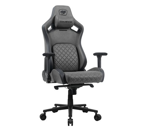 COUGAR CGR-DSF-GRB Siège de jeu universel Chaise avec assise rembourrée Gris