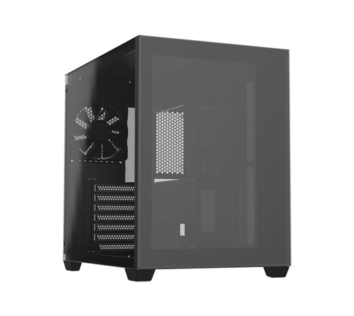 Boitier Moyen Tour ATX FSP CMT380 RGB avec panneaux vitrés (Noir)