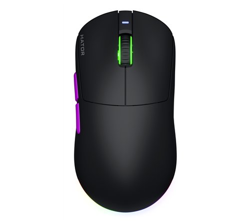 HATOR Quasar 3 Ultra 8K Wireless souris Gaming Ambidextre RF Wireless + Bluetooth + USB Type-A Optique 30000 DPI