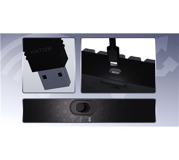 HATOR Skyfall Pro Wireless 80 keyboard