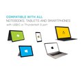 Station d'accueil portable USB-C 3.0 I-Tec Metal Nano Docking Station 4K (Noir)