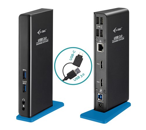 i-tec U3DUALHDMIDOCK laptop dock/port replicator