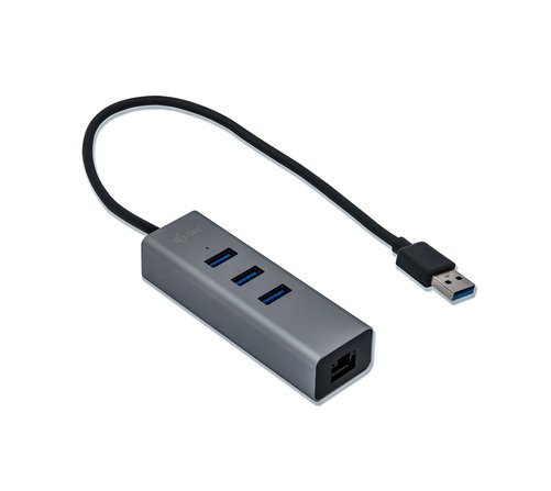 Hub USB 3.0 I-Tec 3 ports + RJ45