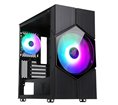 Boitier Mini Tour Micro ATX iTek Vortex RGB avec panneau vitré (Noir)