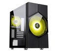 Boitier Mini Tour Micro ATX iTek Vortex RGB avec panneau vitré (Noir)