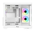 Boitier Moyen Tour ATX iTek Dark Cave DS RGB avec panneaux vitrés (Blanc)