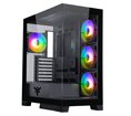 Boitier Moyen Tour ATX iTek Showbui 45 RGB avec panneaux vitrés (Noir)