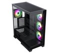 Boitier Moyen Tour ATX iTek Showbui 45 RGB avec panneaux vitrés (Noir)