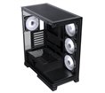 Boitier Moyen Tour ATX iTek Showbui 45 RGB avec panneaux vitrés (Noir)