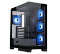 Boitier Moyen Tour ATX iTek Showbui 45 RGB avec panneaux vitrés (Noir)