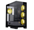 Boitier Moyen Tour ATX iTek Showbui 45 RGB avec panneaux vitrés (Noir)