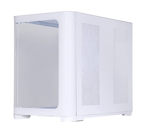 Boitier Moyen Tour ATX iTek Dark Cave Curved (Blanc)