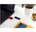 Clé USB 3.2 Kingston DataTraveler Exodia M - 128Go (Rouge/Noir)