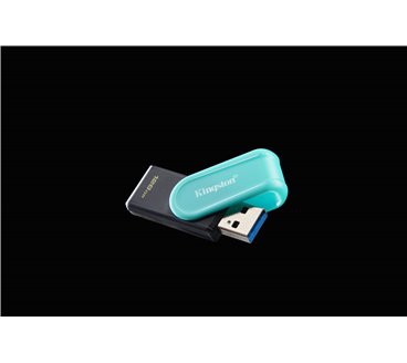 Kingston Technology DataTraveler 128GB Portable USB 3.2 Gen 1 Exodia S (Noir/Turquoise)