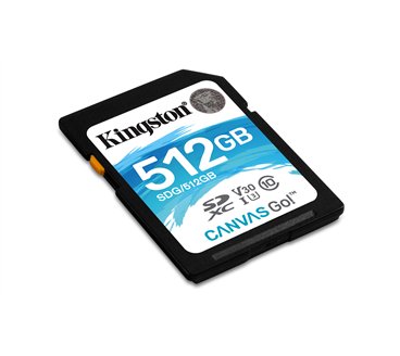 Kingston Technology Canvas Go! 512 Go SDXC UHS-I Classe 10