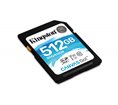 Carte mémoire SD Kingston Canvas Go! - 512Go