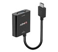 Convertisseur Lindy HDMI mâle (Type A) 1.3 vers VGA femelle (D-sub DE-15) 10cm (Noir)