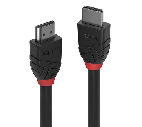 Lindy Câble HDMI High Speed, Black Line, 2m