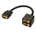 Cable Lindy VGA Male vers 2 x VGA femelle (Y - doubleur VGA)