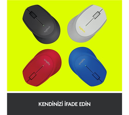 Souris sans fil Logitech Cordless Laser M280 (Noir)
