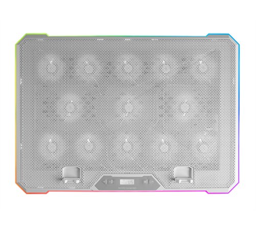 Mars Gaming MNBC13W système de refroidissement pour ordinateurs portables 43,2 cm (17") Blanc