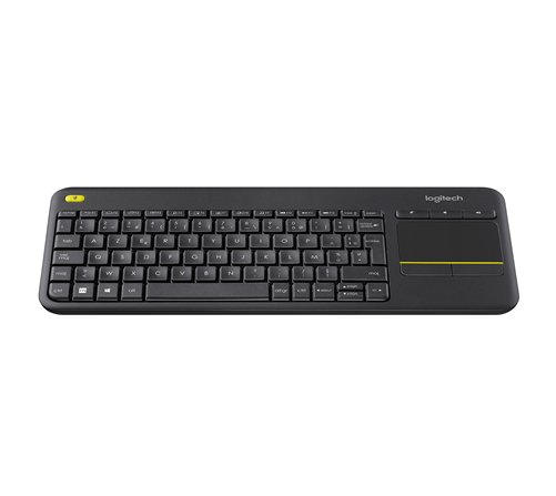 Clavier sans fil Logitech K400 Plus Wireless Touch (Noir)