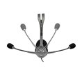 Casque Micro Logitech Headset H110 (Noir)