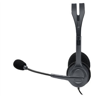 Casque Micro Logitech H111 (Noir)