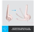Casque Micro Logitech H390 (Rose)