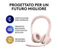 Casque Micro Logitech H390 (Rose)