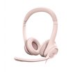 Casque Micro Logitech H390 (Rose)